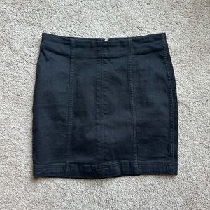 Free People black skirt size 4